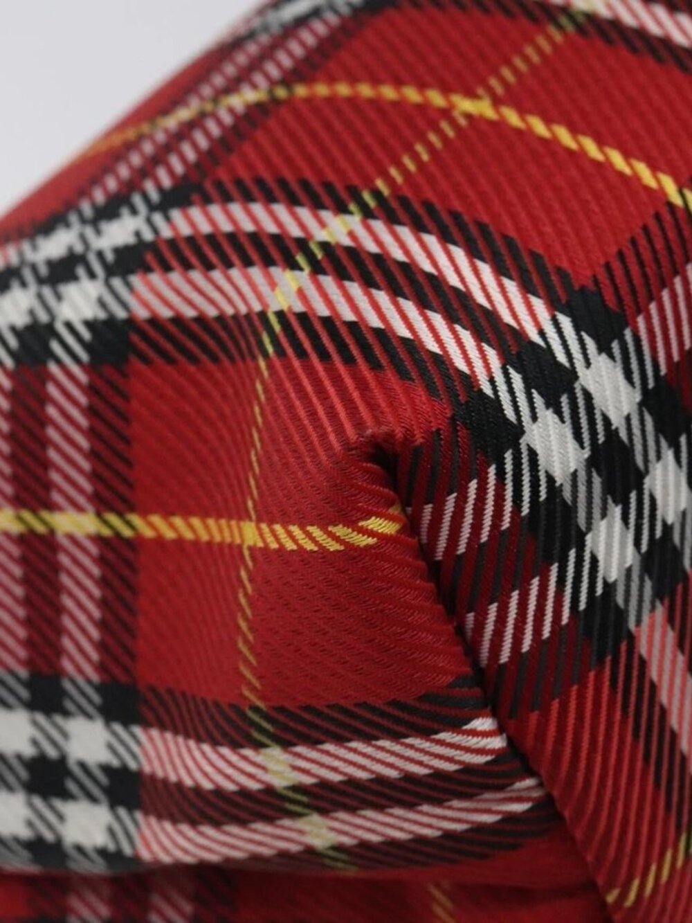 BURBERRY Nova Check Hand Bag Nylon Red Auth 118031 - Picture 15 of 16